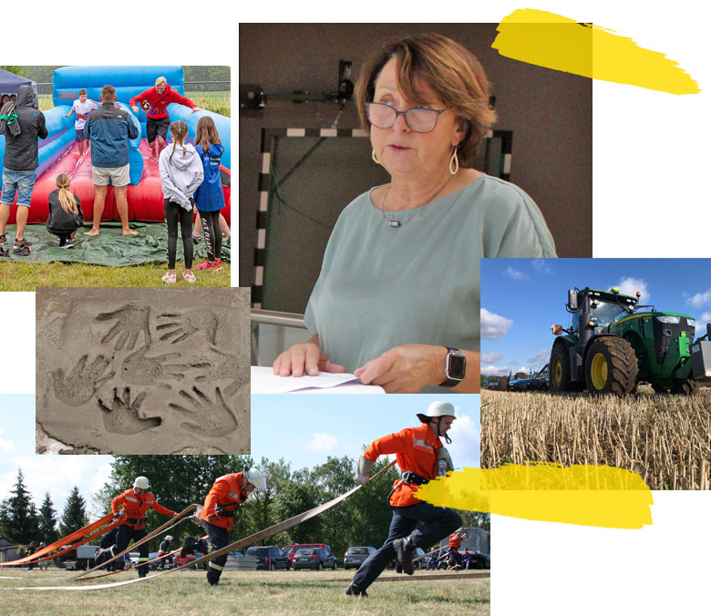 Collage Gemeinde Rastow