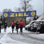 Zieleinlauf beim Neujahrslauf