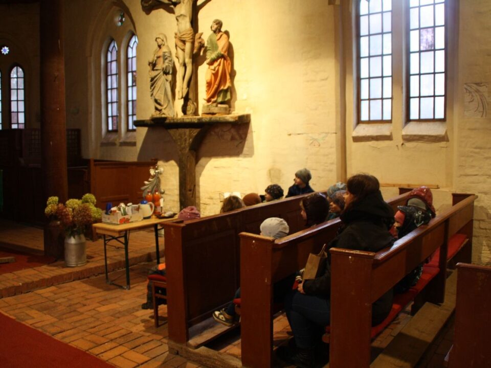 Kirchenbesuch der KITA- Kinder