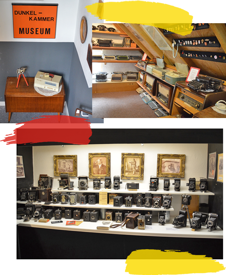 Ausstellungsräume der Dunkelkammer Rastow